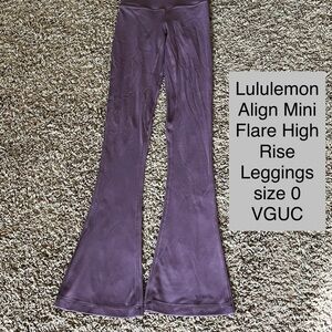 Lululemon Athletica Purple Leggings